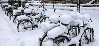 Almanya’da kar yağışı