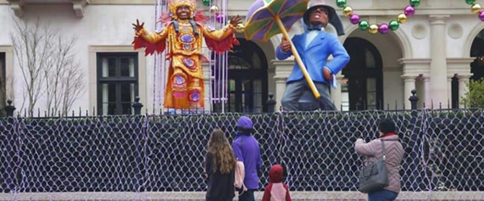 New Orleans’ta evler Mardi Gras karnavalına özel süslendi