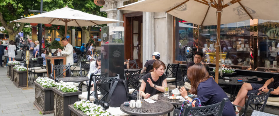 Cafe Restaurants In the Xintiandi