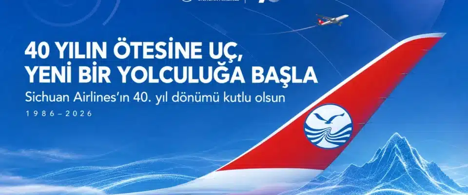 Sichuan Airlines 40. yılında yolculara yeni bir aktarma kolaylığı sunuyor